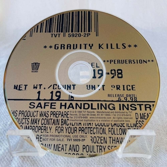 CD Gravity Kills - Perversion - Picture 1 of 2